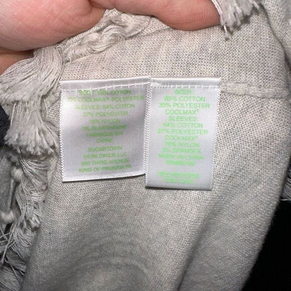 Lilly Pulitzer Ferrera cream tasseled S drape neck sweater - Picture 5 of 5